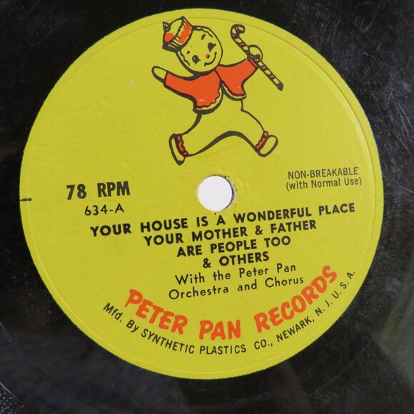 Songs about Your Family 1964 Peter Pan Orchestra LP Vinyl Record - Picture 2 of 9